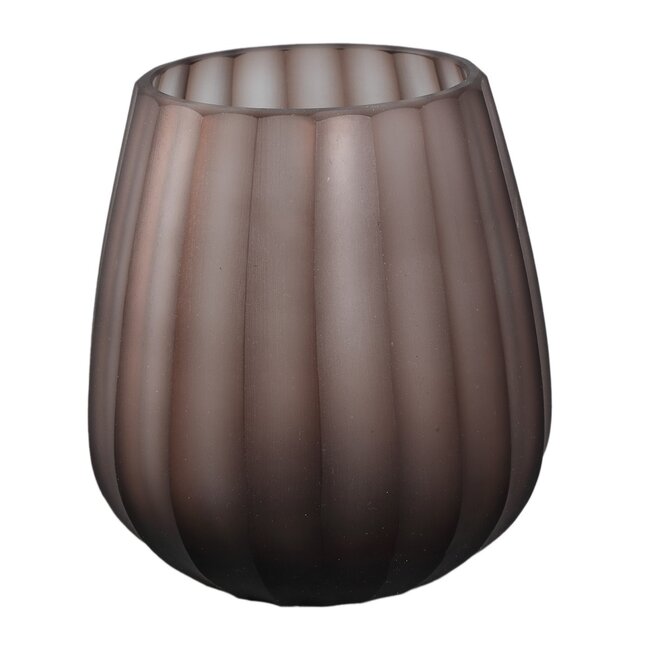 PTMD Windlicht Kriste Lichtbruin handgemaakt