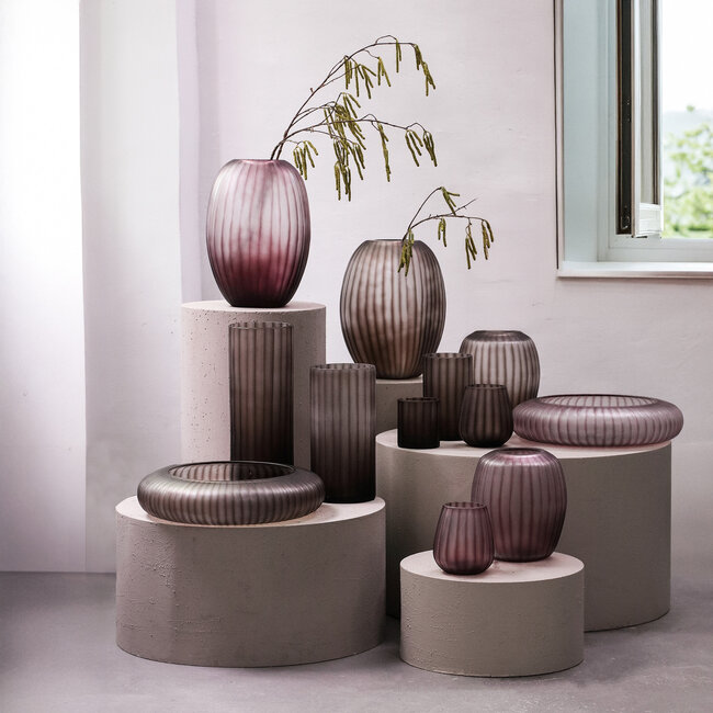 PTMD Windlicht Kriste Lichtbruin handgemaakt