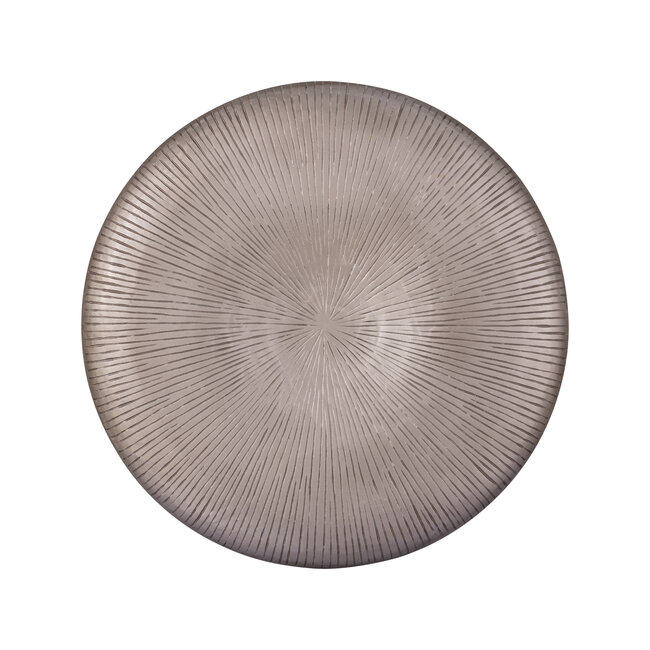 PTMD Wandplaneel Toran Brons MDF rond  gestreept M