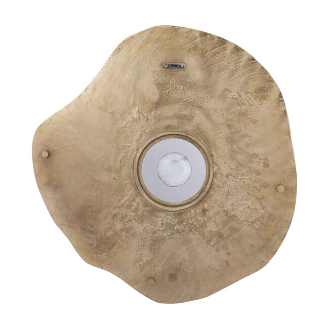 PTMD Wandpaneel Rella Beige gegoten aluminium met centrale steen L