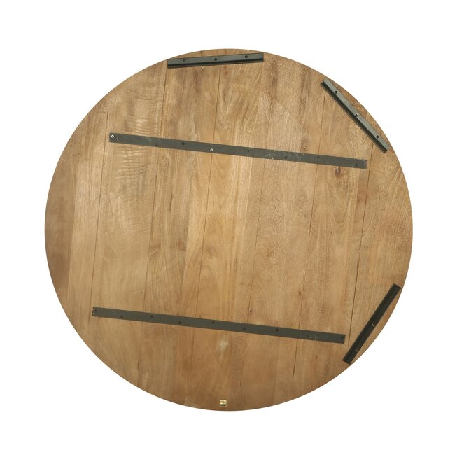 PTMD Wandpaneel Mattin Naturel mango circle L