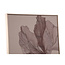 PTMD Wandpaneel Lorinde Lichtbruin canvas Bloemen
