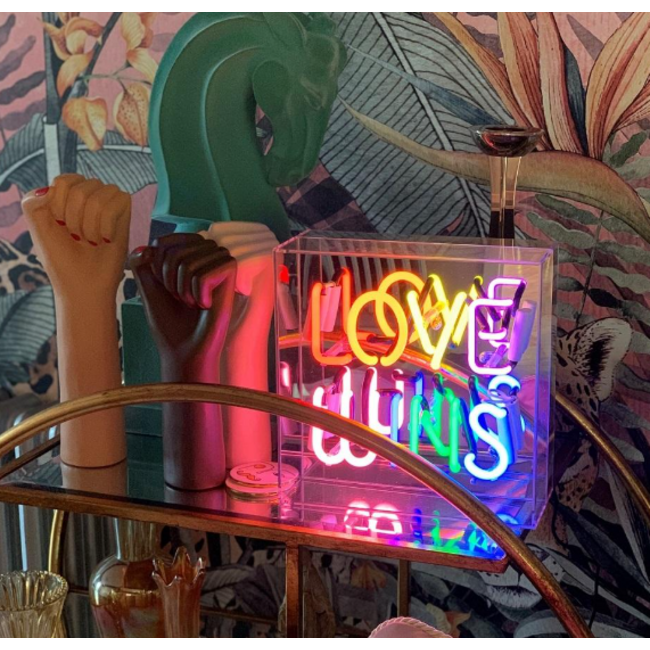 Locomocean Love Wins Neon Box