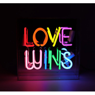 Locomocean Love Wins Neon Box