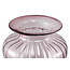 PTMD Vaas Marlisha roze glas groot rond