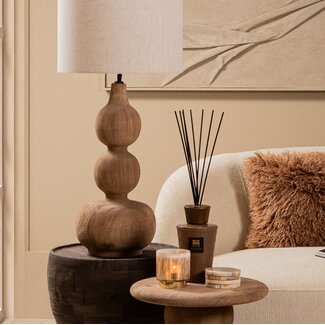 PTMD Tafellamp lampvoet Altus Natural mangohout