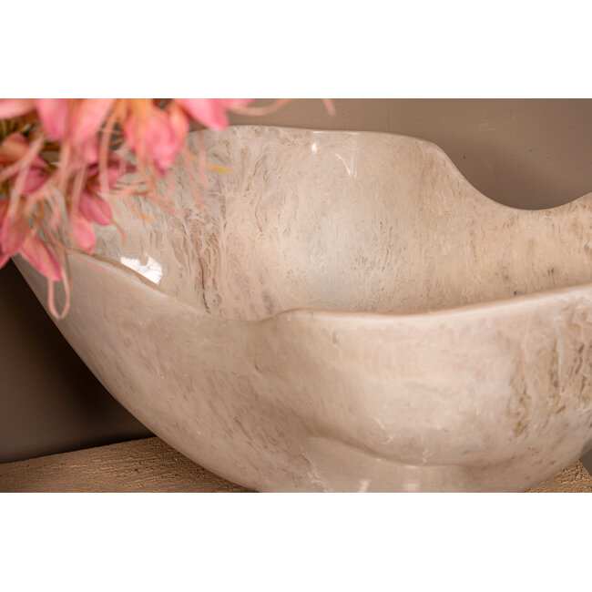 PTMD Schaal Cayley Wit organisch klein