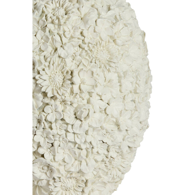 Light en Living Vaas deco Ø27x30,5 cm VIOLETA mat creme