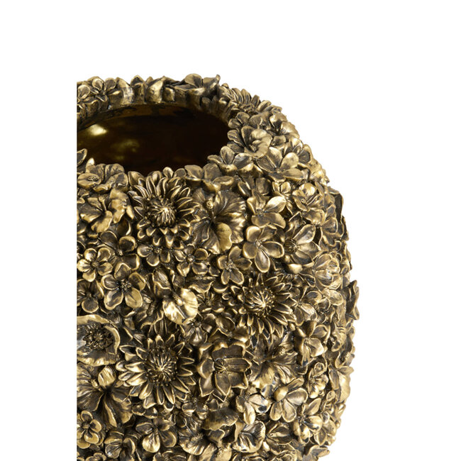 Light en Living Vaas deco Ø17x20 cm VIOLETA brons