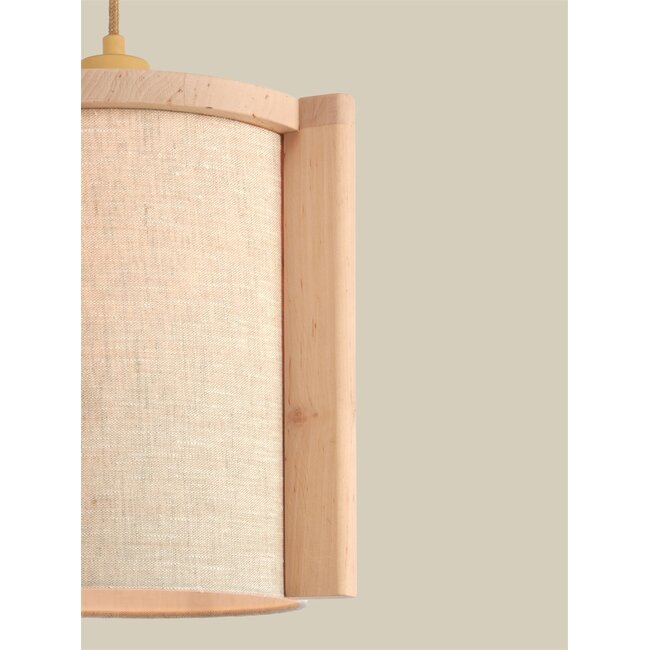 Good&Mojo Hanglamp elzenhout CORSICA naturel