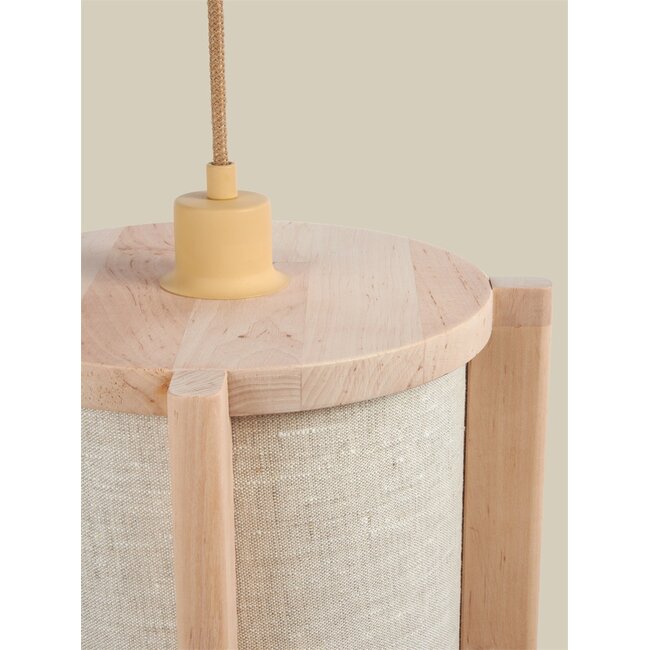 Good&Mojo Hanglamp elzenhout CORSICA naturel