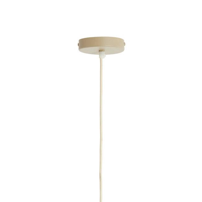 Light en Living Hanglamp Ø51x48 cm ESMIRIA natural+donkerbruin