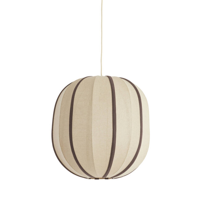 Light en Living Hanglamp Ø51x48 cm ESMIRIA natural+donkerbruin