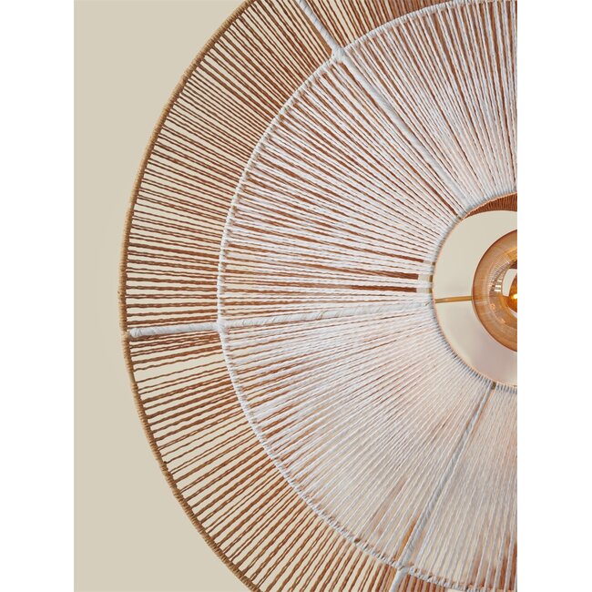 Good&Mojo Hanglamp papiertouw LUMBINI naturel S