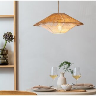 Good&Mojo Hanglamp papiertouw LUMBINI naturel S