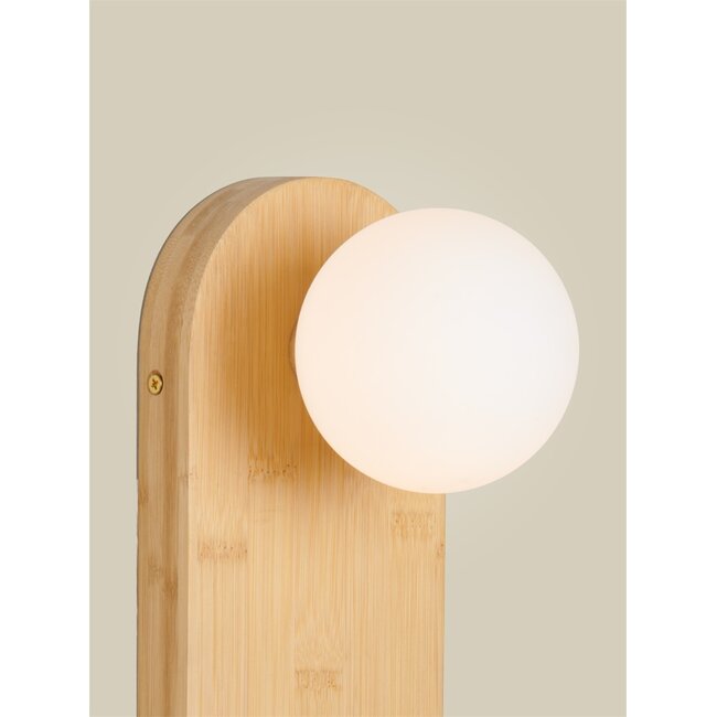 Good&Mojo Wandlamp bamboe JAVA bruin