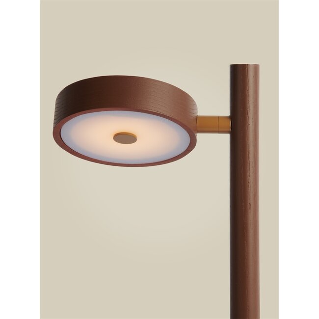 Good&Mojo Tafellamp essenhout OKINAWA bruin