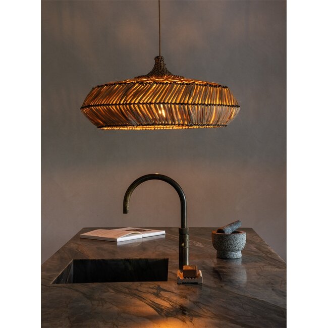 Good&Mojo Hanglamp abacca RINJANI naturel L