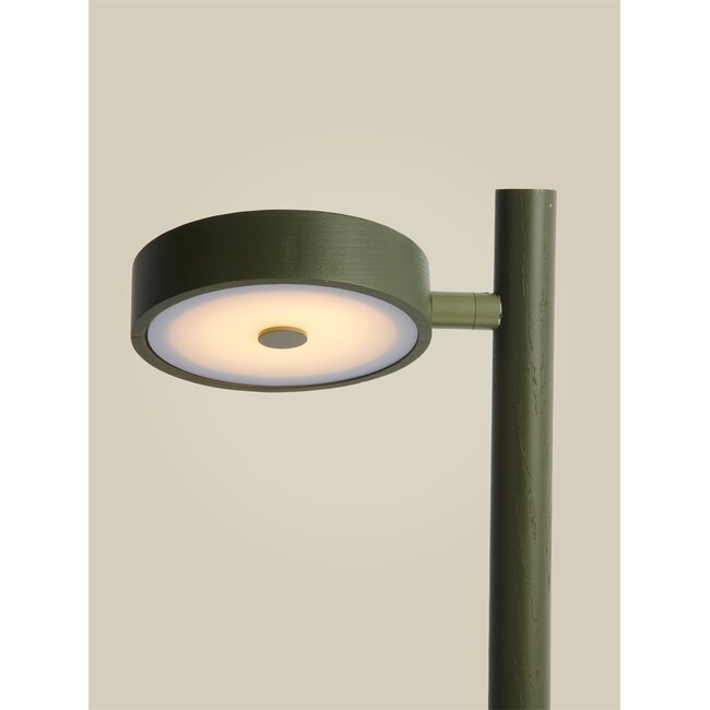 Good&Mojo Tafellamp essenhout OKINAWA groen