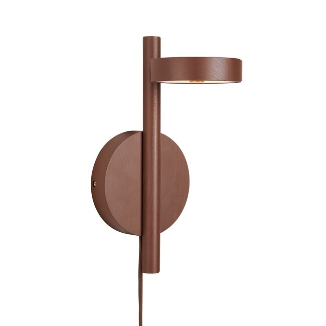 Good&Mojo Wandlamp essenhout OKINAWA bruin