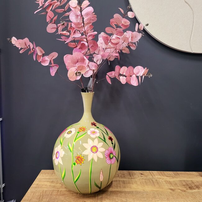 Countryfield Vaas Camina langnek L groen / roze