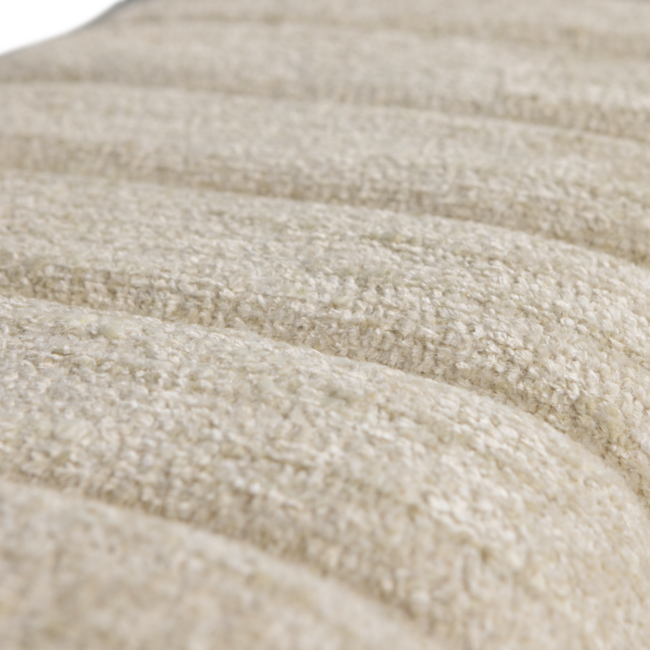 Woood Frex Gestoffeerd Bankje Boucle Naturel [fsc]