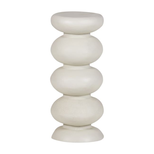 Woood Brilo Bijzettafel Metaal Creme