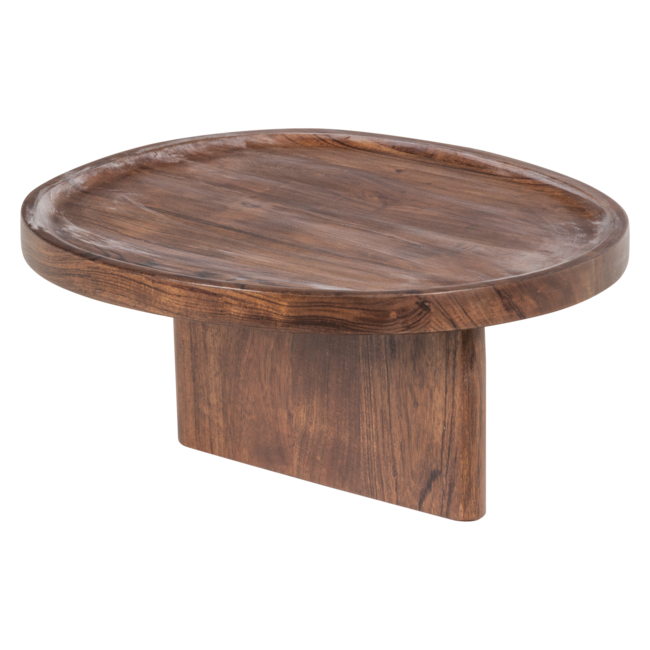 Woood Naro Dienbladtafel Acaciahout Bruin