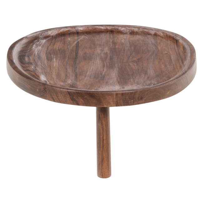 Woood Naro Dienbladtafel Acaciahout Bruin