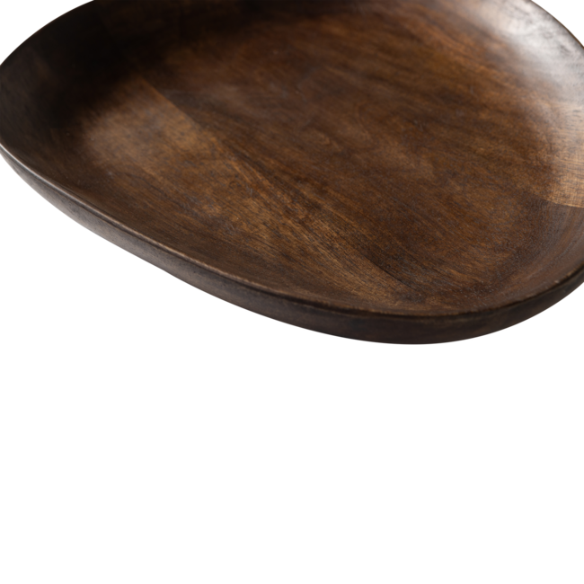 Woood Sevran Dienblad Mangohout Bruin - Set Van 2