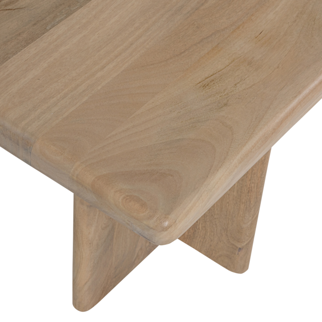 Woood Ato Eetbankje 180x45 Cm Mangohout Naturel