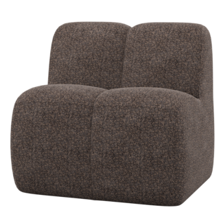 Woood Mojo Eetbank 84 Cm Met Rugleuning Wollig Bruin