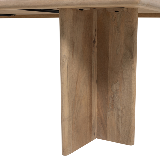 Woood Ato Eettafel 180x90 Cm Mangohout Naturel