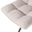 Woood Jouke Draaifauteuil Chenille Structuur Naturel [fsc]