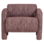 Woood Lenny Fauteuil Met Dessin Bordeauxrood