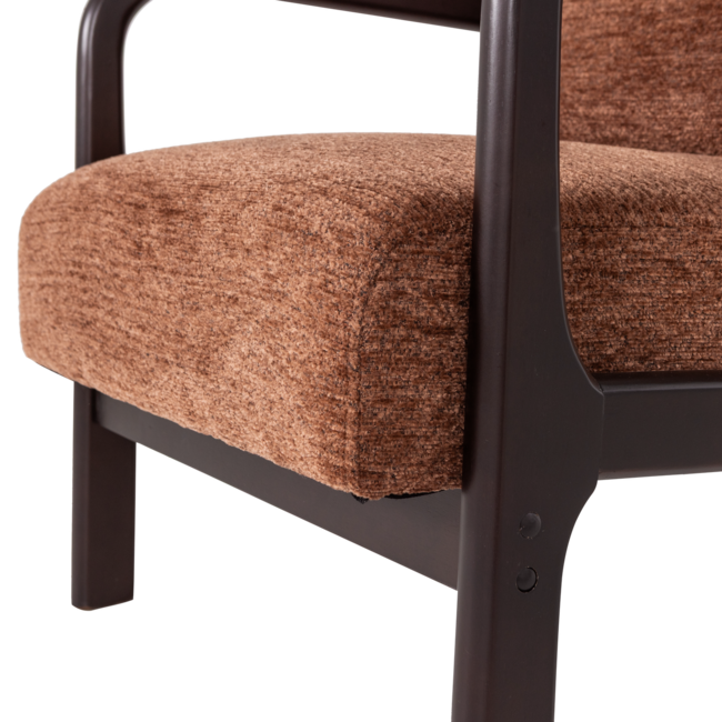 Woood Mark Fauteuil Chenille Bruin