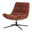 Woood Maudi Draaifauteuil Chenille Structuur Bruin