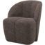 Woood Mojo Draaifauteuil Wollig Bruin