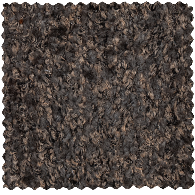 Woood Mojo Draaifauteuil Wollig Bruin