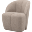 Woood Mojo Draaifauteuil Wollig Donkerzand
