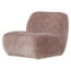 Woood Nomu Fauteuil Craquele Velvet Lichtroze [fsc]