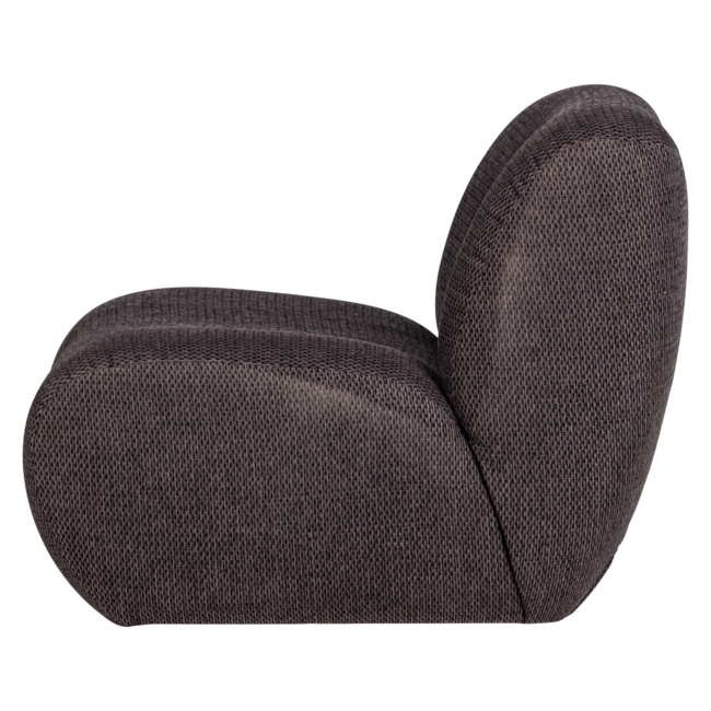 Woood Nomu Fauteuil Grove Chenille Antraciet [fsc]