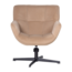 Woood Wibo Draaifauteuil Mat Velvet Zand [fsc]