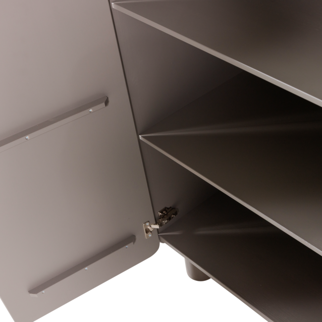 Woood Root 2-Deurs Kast Grenen Truffel Bruin [fsc]