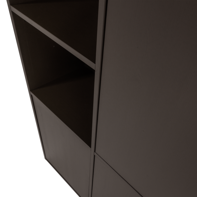 Woood Meggy Opbergkast Rechts 108 Cm Grenen Middenbruin [fsc]