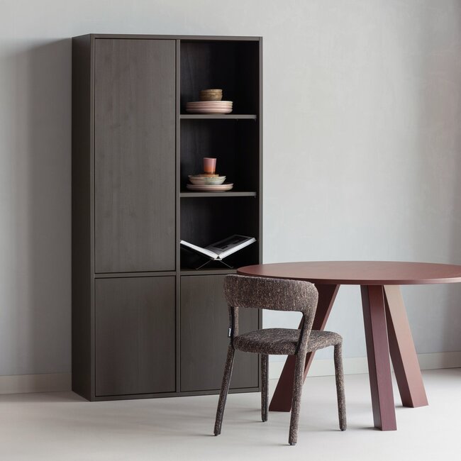 Woood Merel Opbergkast Grenen Middenbruin [fsc]