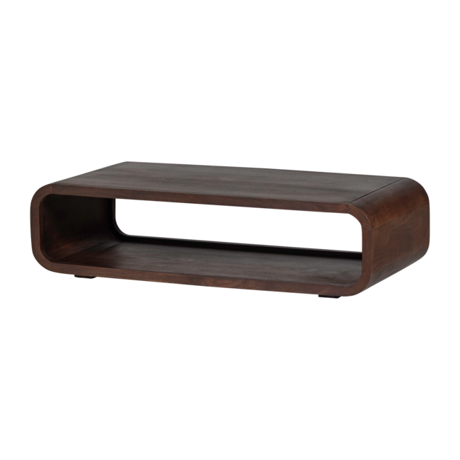 Woood Kinu Salontafel Mangohout Donkerbruin [fsc]