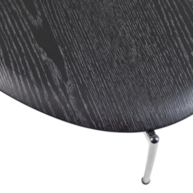 Woood Kota Salontafel 36x92x68 Cm Mdf/Fineer Zwart