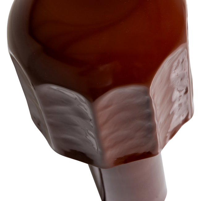 Woood Lumira Tafellamp Metaal Hoogglans Bruinrood