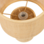 Woood Syro Tafellamp Raffia Naturel 38xo28 Cm